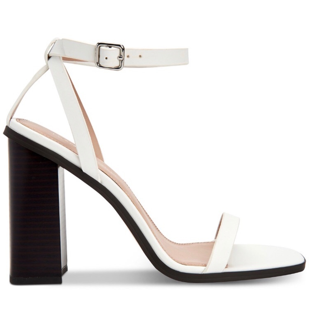 BCBGeneration Ivory and Black Sandal